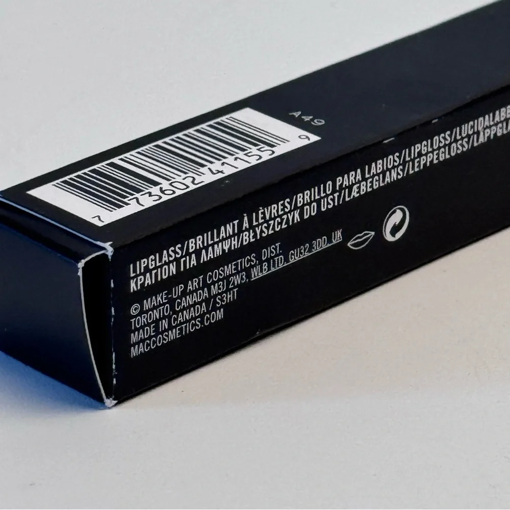 MAC Cosmetics Lipglass High Shine Lip Gloss 313 PRRR - Picture 3 of 4